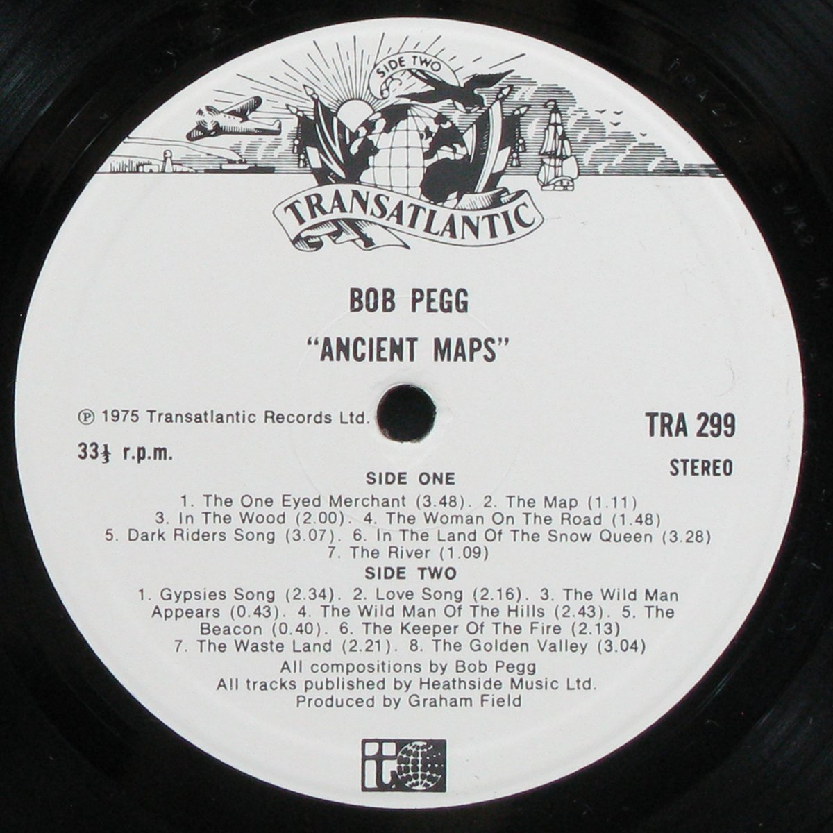 LP Bob Pegg — Ancient Maps фото 2
