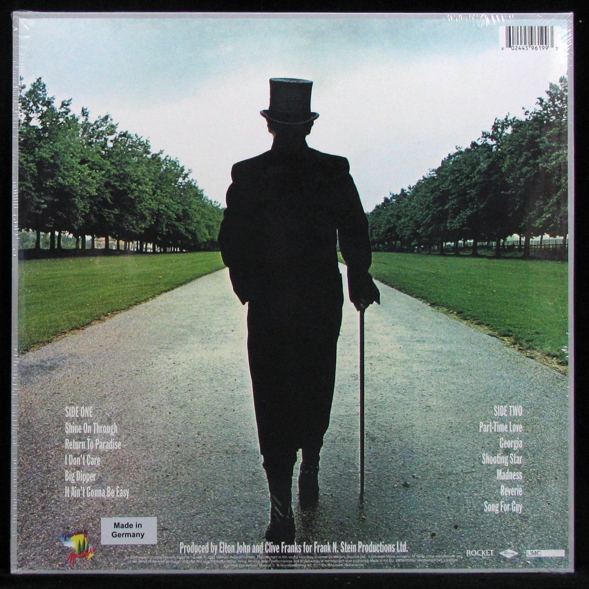 LP Elton John — A Single Man фото 2