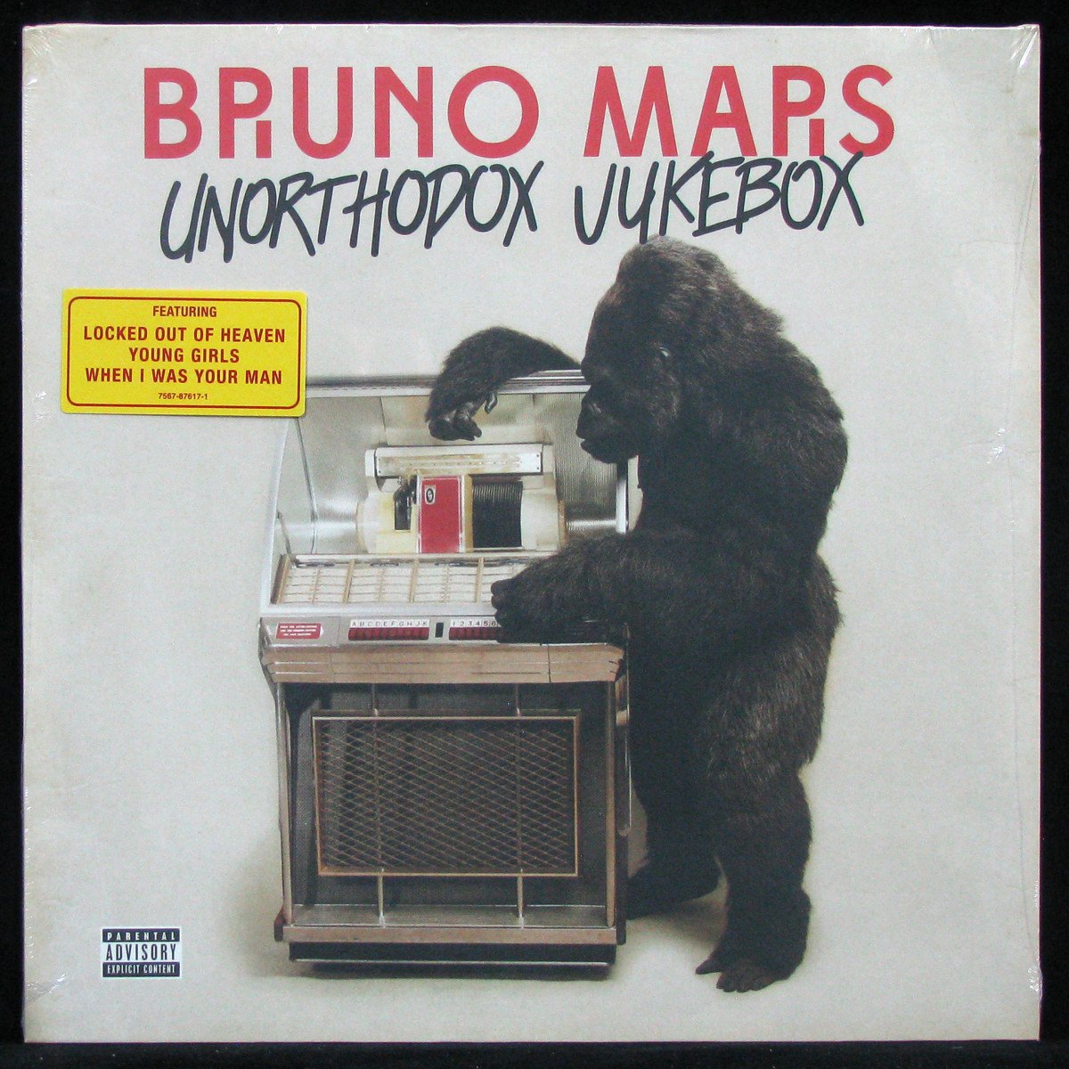 LP Bruno Mars — Unorthodox Jukebox (+ poster) фото