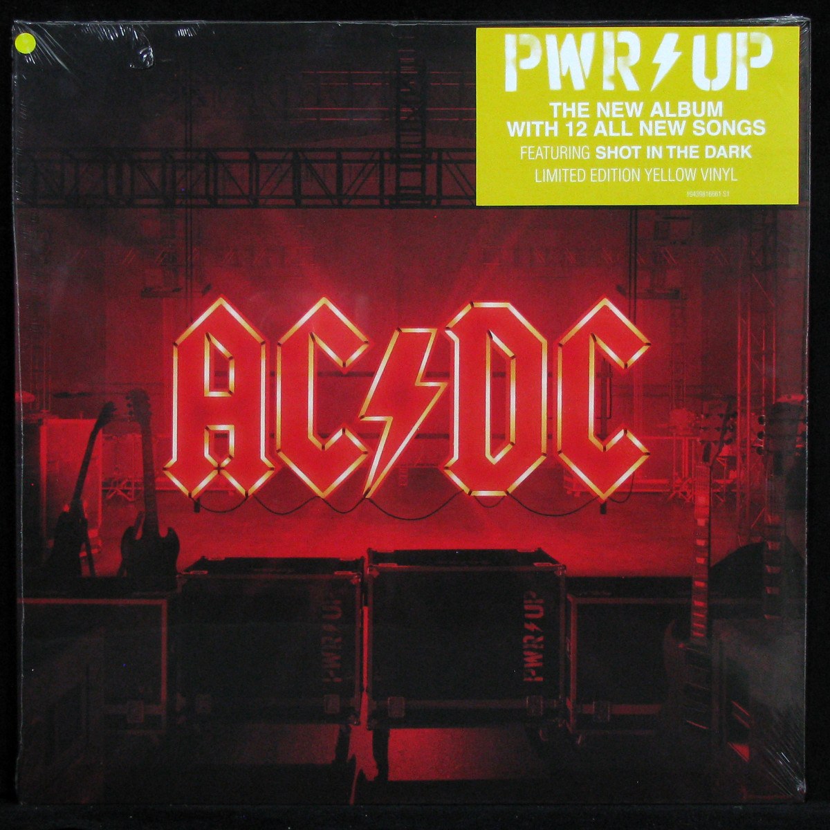 LP AC/DC — Power Up (yellow vinyl) фото