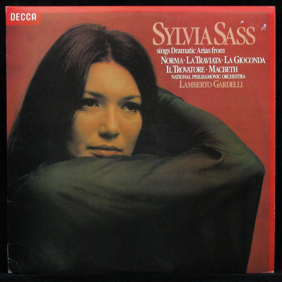 LP Sylvia Sass / Lamberto Gardelli — Dramatic Coloratura фото