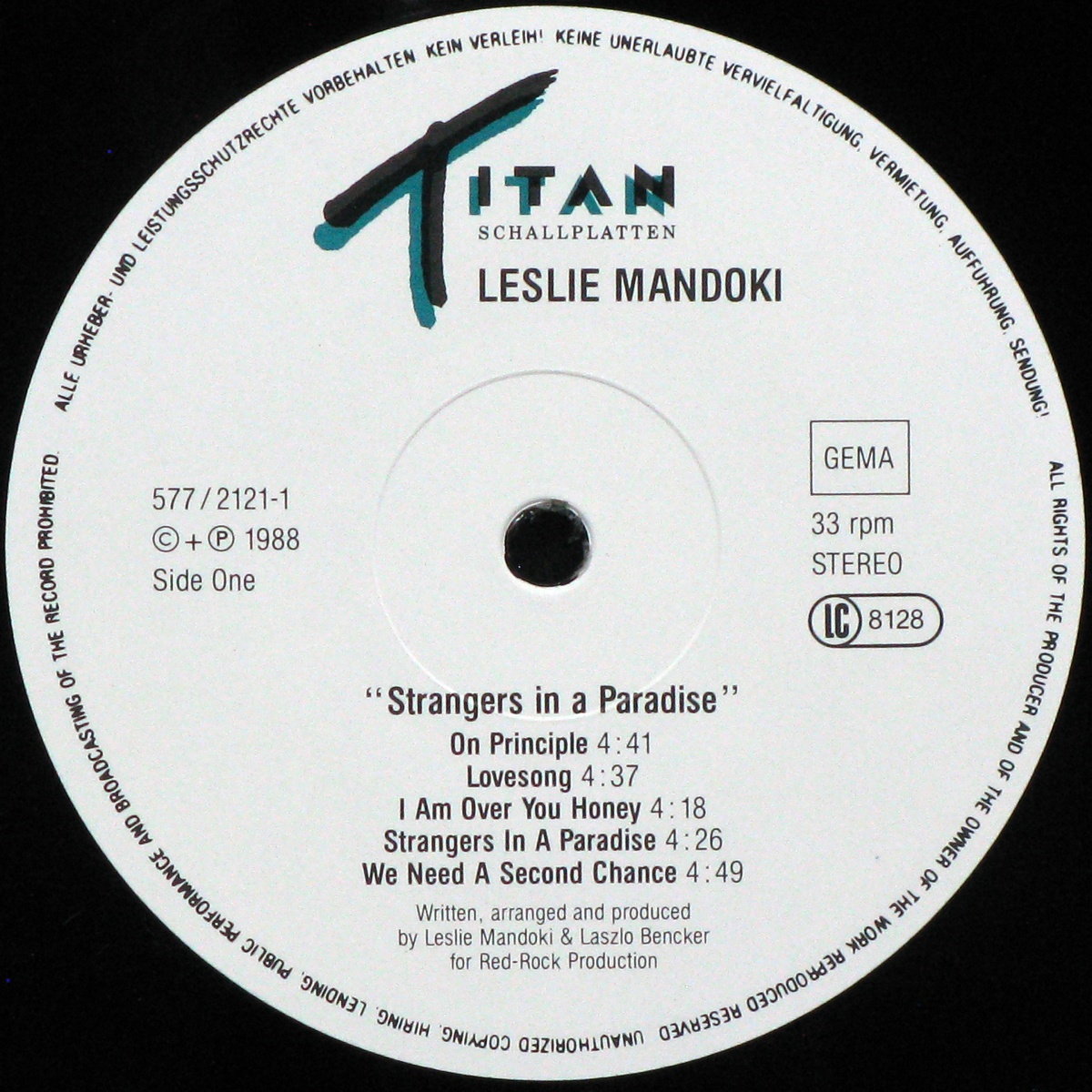 LP Mandoki — Strangers in A Paradise фото 3
