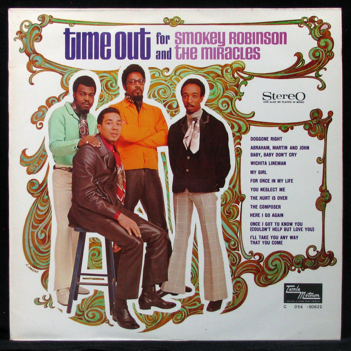 LP Smokey Robinson And The Miracles — Time Out For Smokey Robinson & The Miracles фото