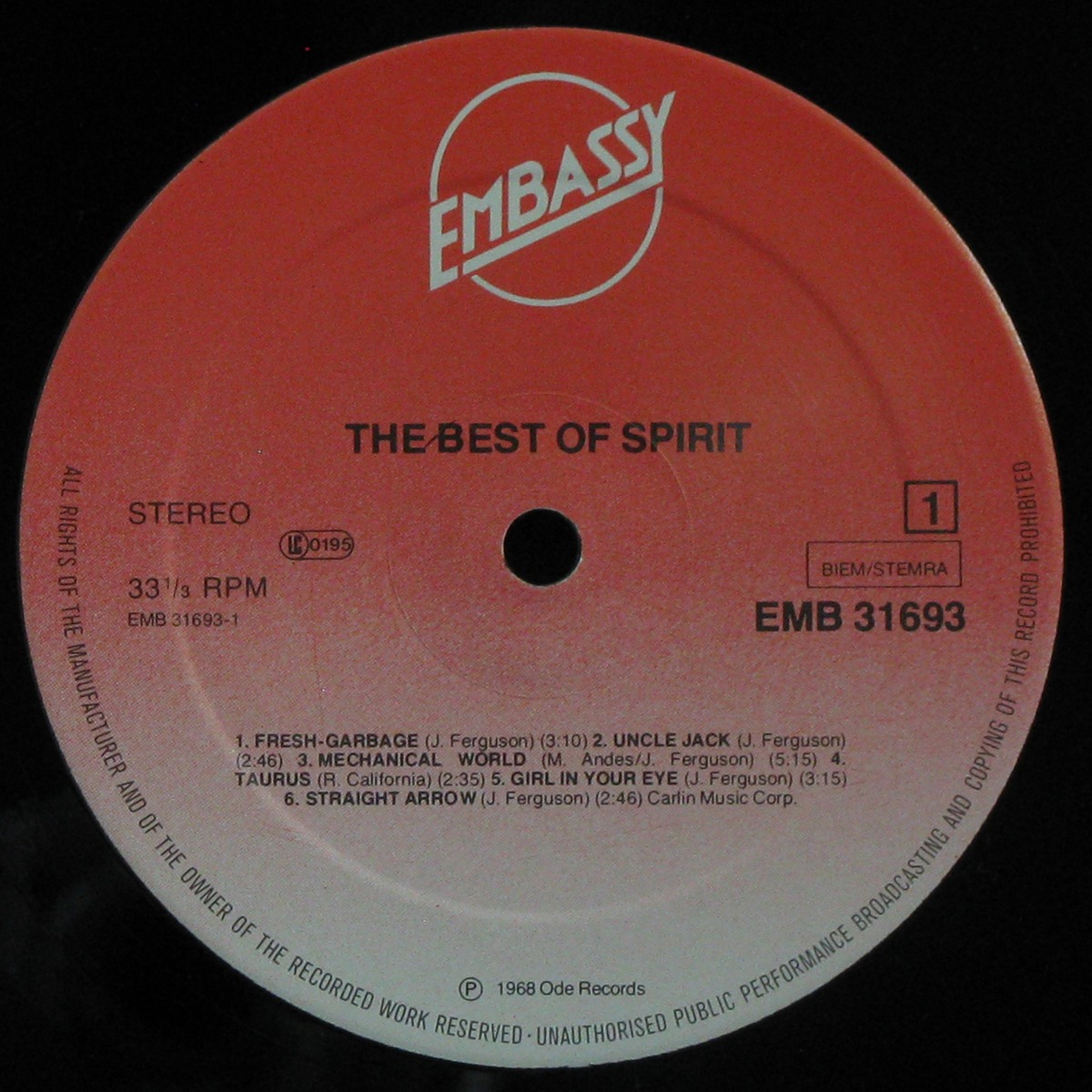 LP Spirit — Best Of Spirit фото 2