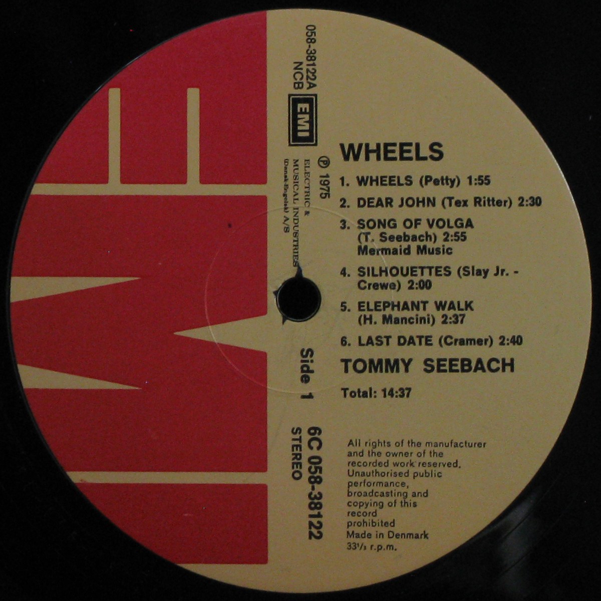 LP Tommy Seebach — Wheels фото 2