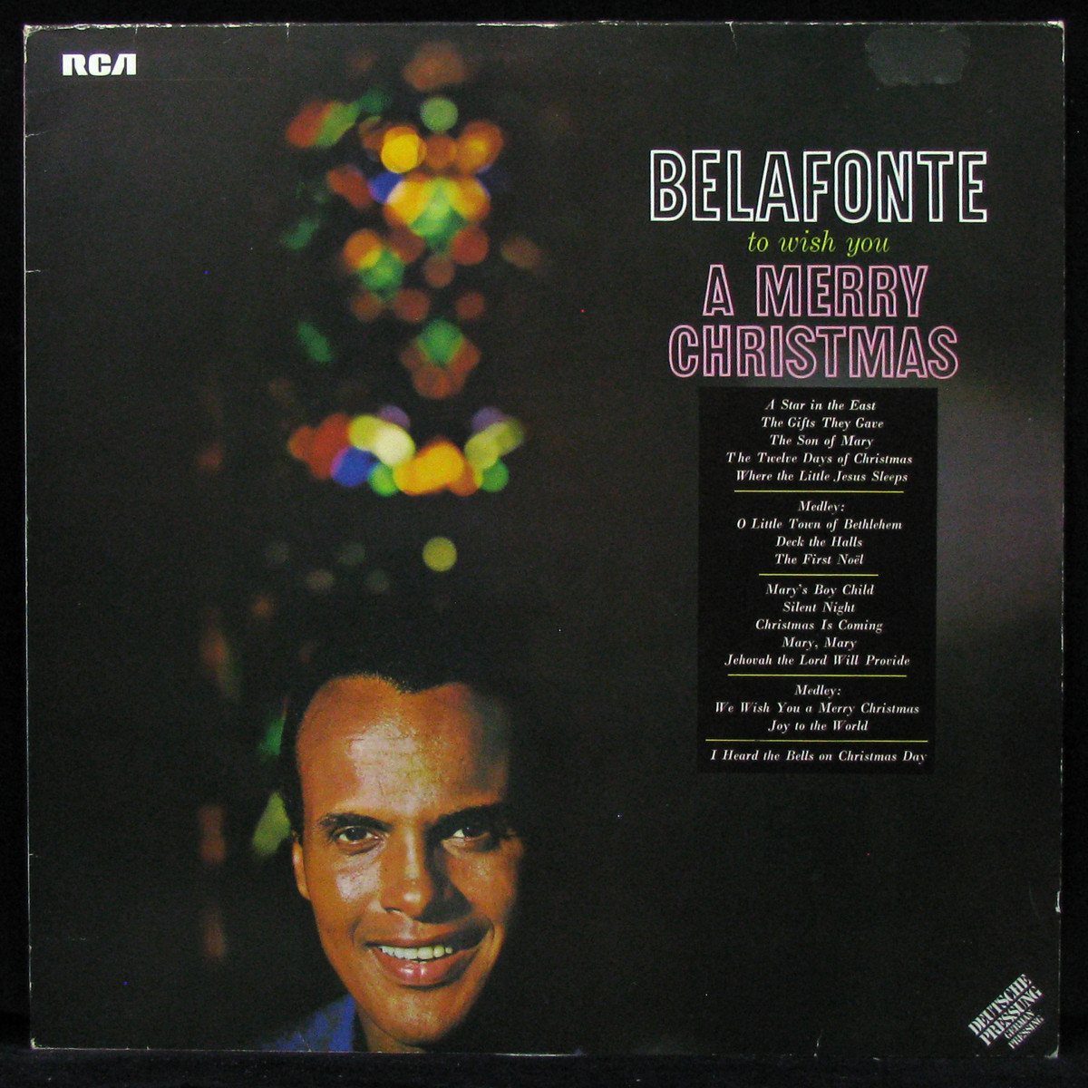 LP Harry Belafonte — To Wish You A Merry Christmas фото