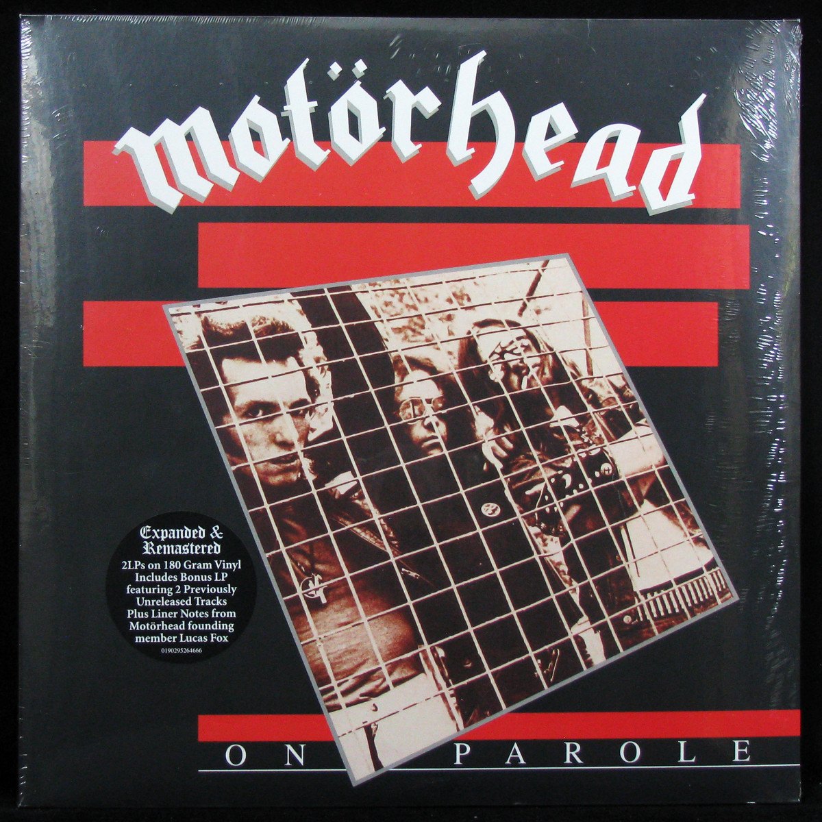 LP Motorhead — On Parole (2LP) фото