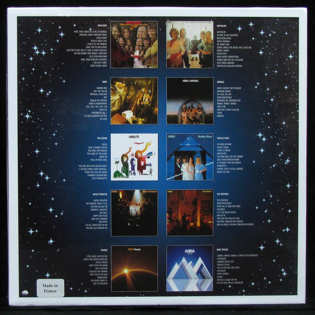 LP Abba — Vinyl Album Box Set (10LP-Box) фото 2