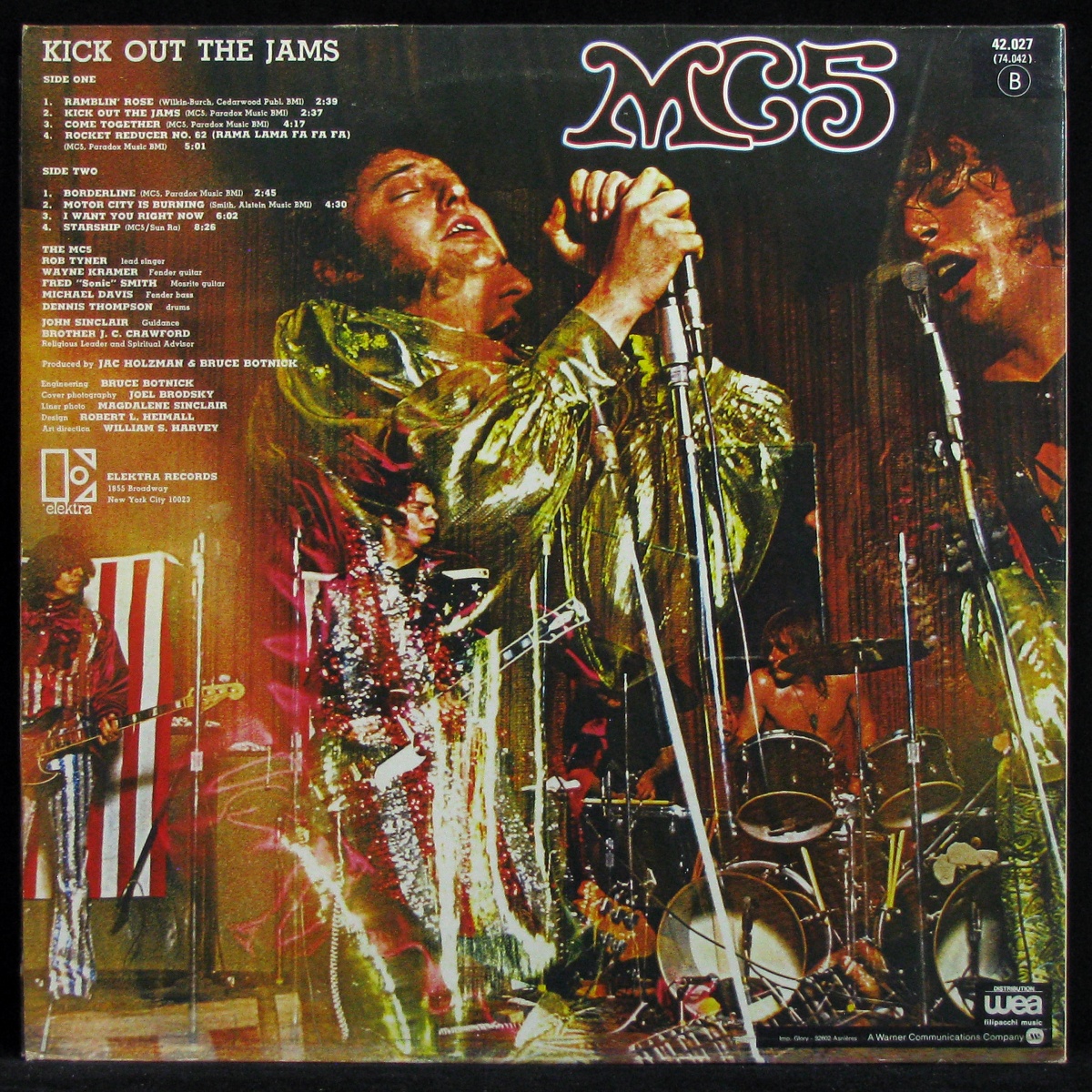 LP MC 5 — Kick Out The Jams фото 2