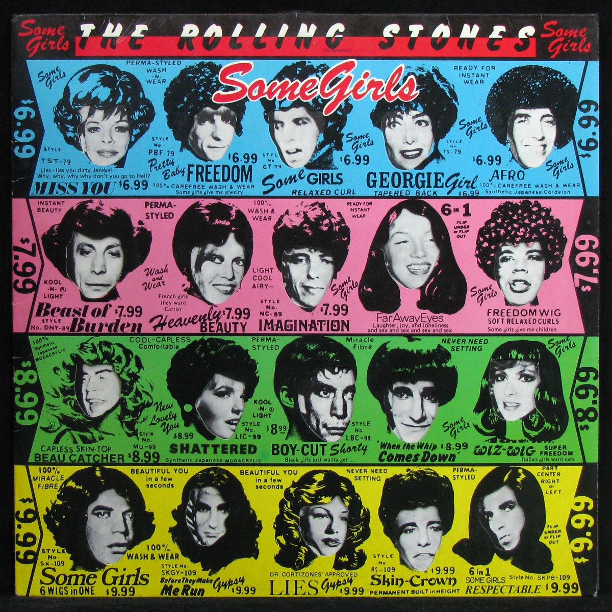 Купить виниловую пластинку Rolling Stones - Some Girls, 1978, EX+/EX