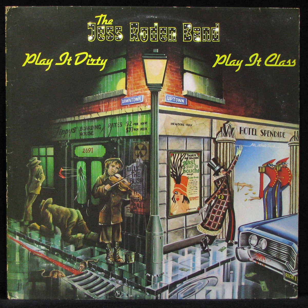 LP Jess Roden Band — Play It Dirty, Play It Class фото