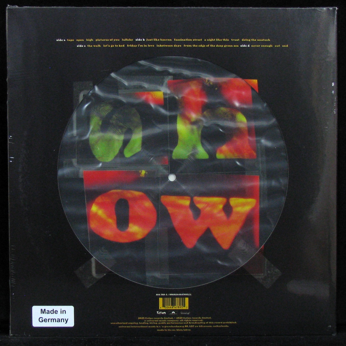 LP Cure — Show  (2LP, picture disc) фото 2