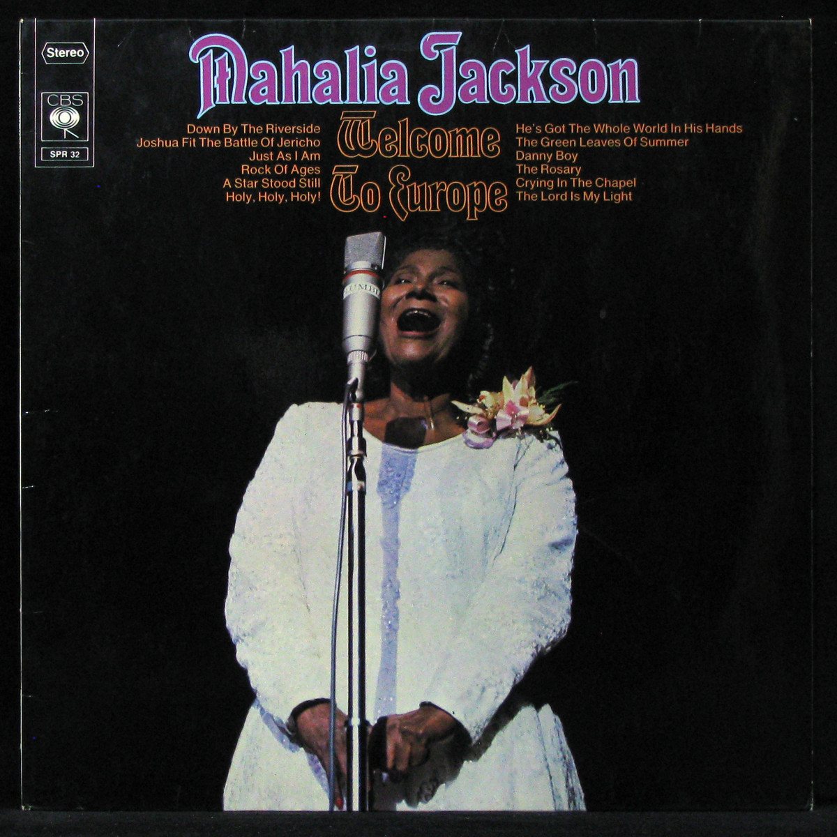 LP Mahalia Jackson — Welcome To Europe фото