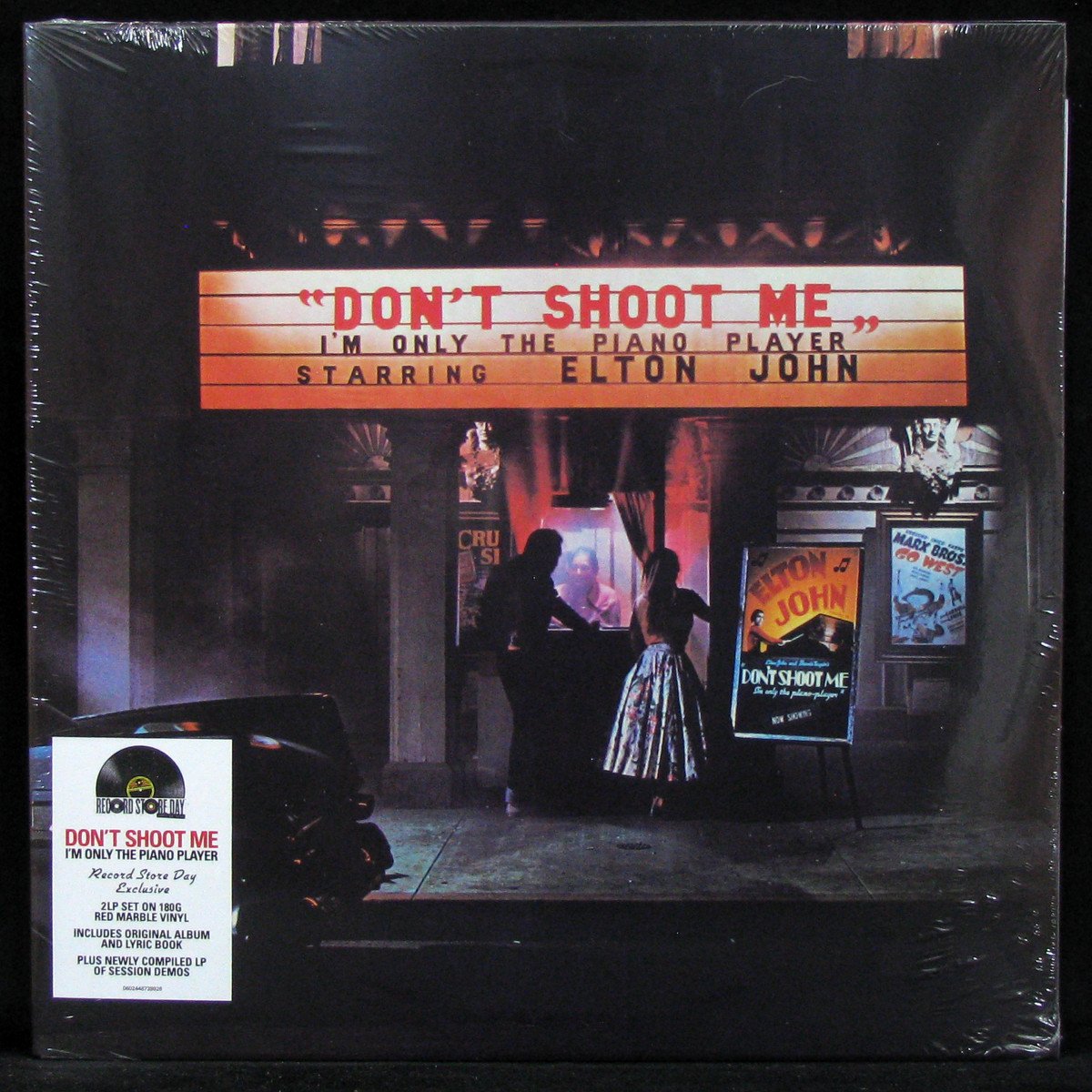 LP Elton John — Don't Shoot Me, I'm Only The Piano Player (2LP, coloured vinyl, + booklet) фото
