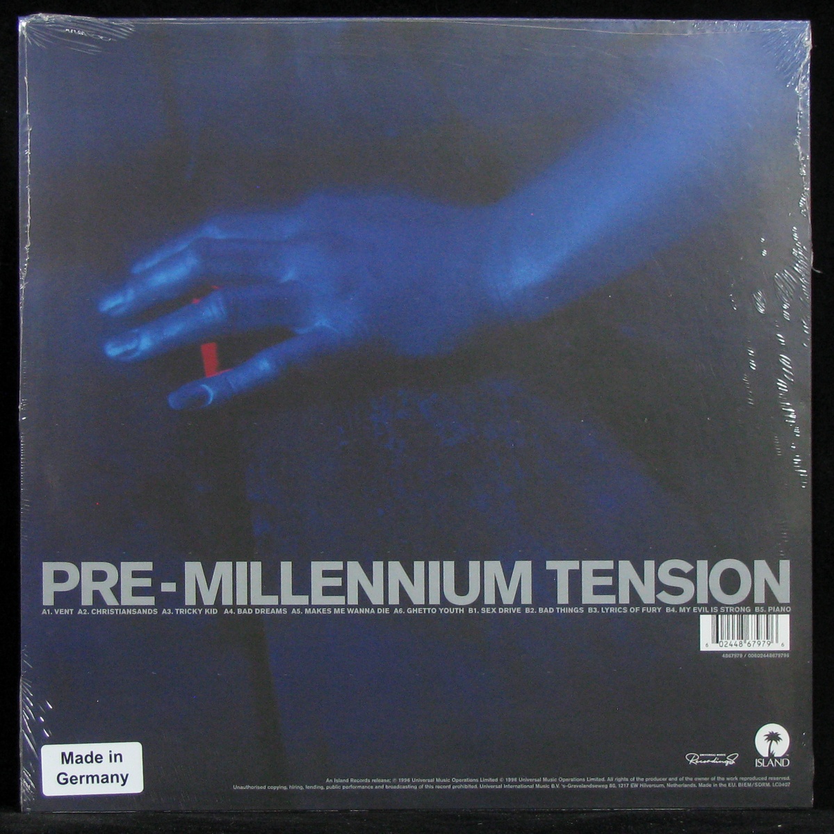 LP Tricky — Pre-Millenium Tension (coloured vinyl) фото 2