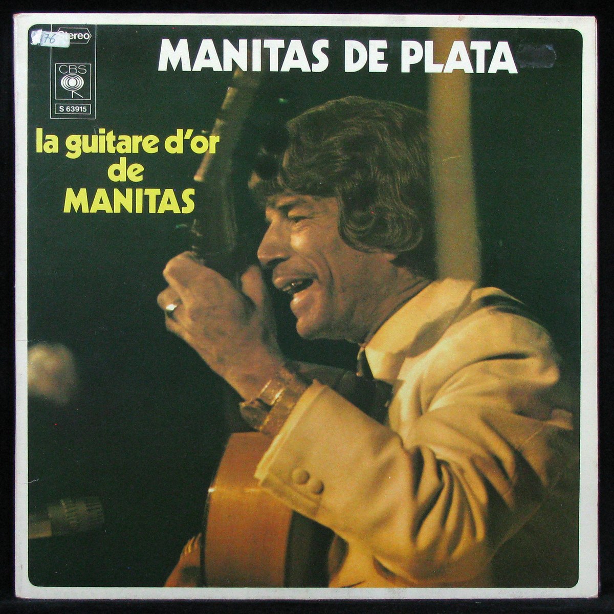 LP Manitas De Plata — La Guitare D'Or De Manitas фото