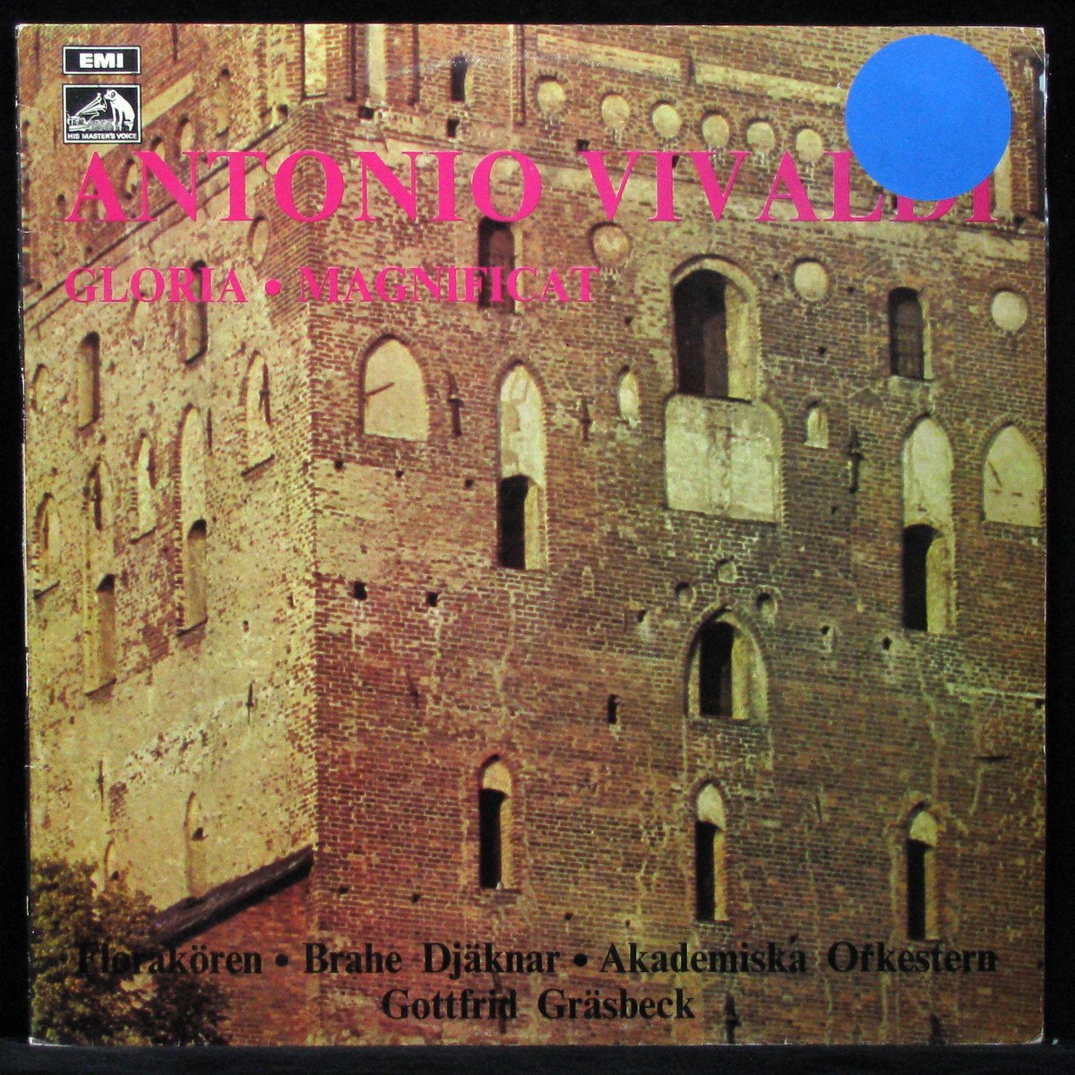 LP Gottfrid Grasbeck — Vivaldi - Gloria, Magnificat фото