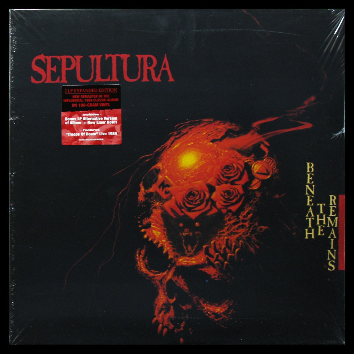 LP Sepultura — Beneath The Remains (2LP) фото