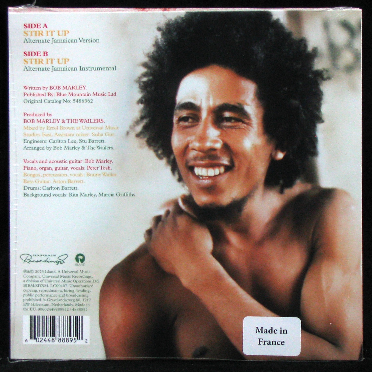 LP Bob Marley & The Wailers — Stir It Up (single) фото 2