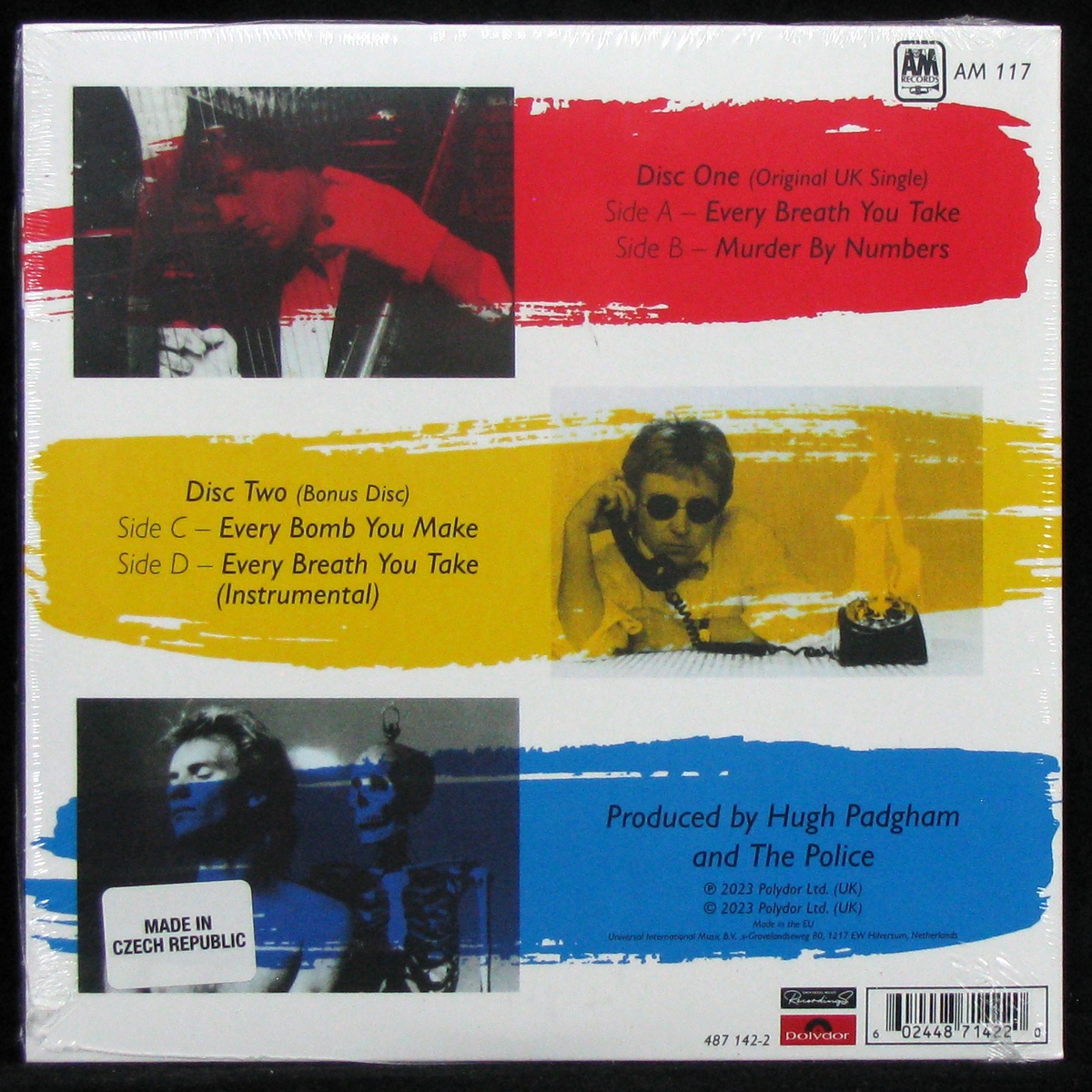 LP Police — Every Breath You Take (2LP, coloured vinyl, single) фото 2