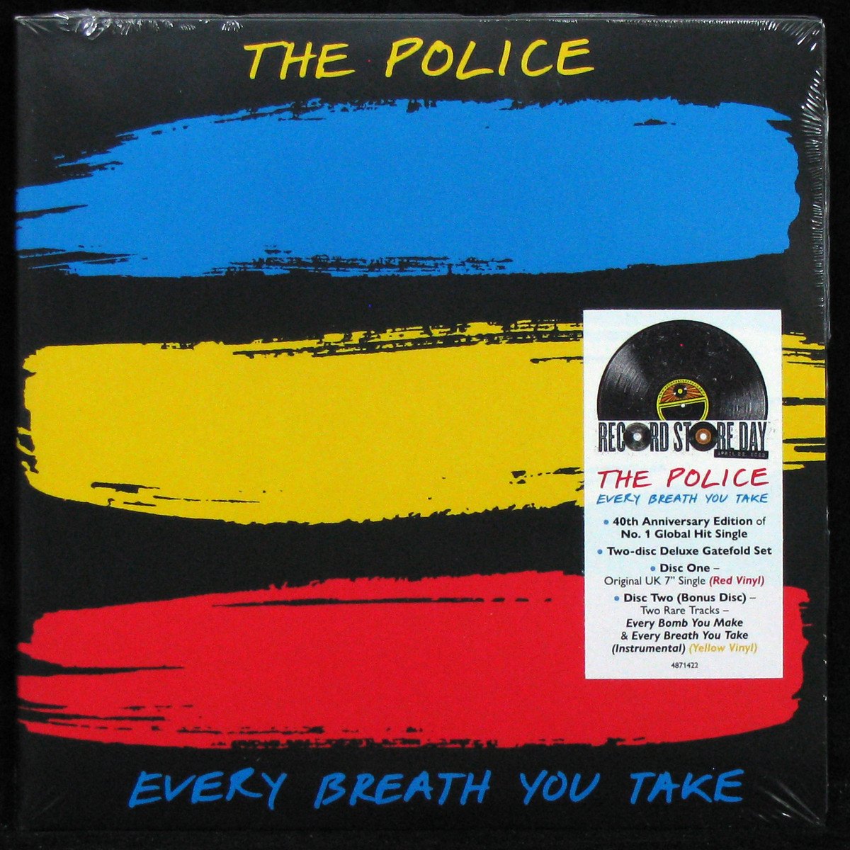 LP Police — Every Breath You Take (2LP, coloured vinyl, single) фото