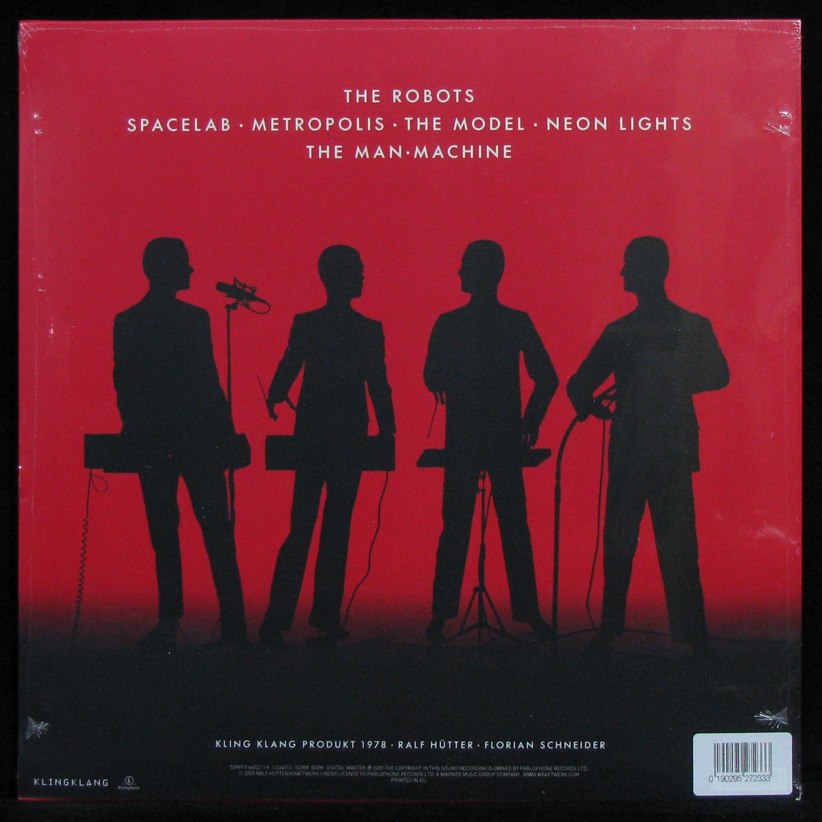 LP Kraftwerk — Man - Machine (coloured vinyl, + book) фото 2