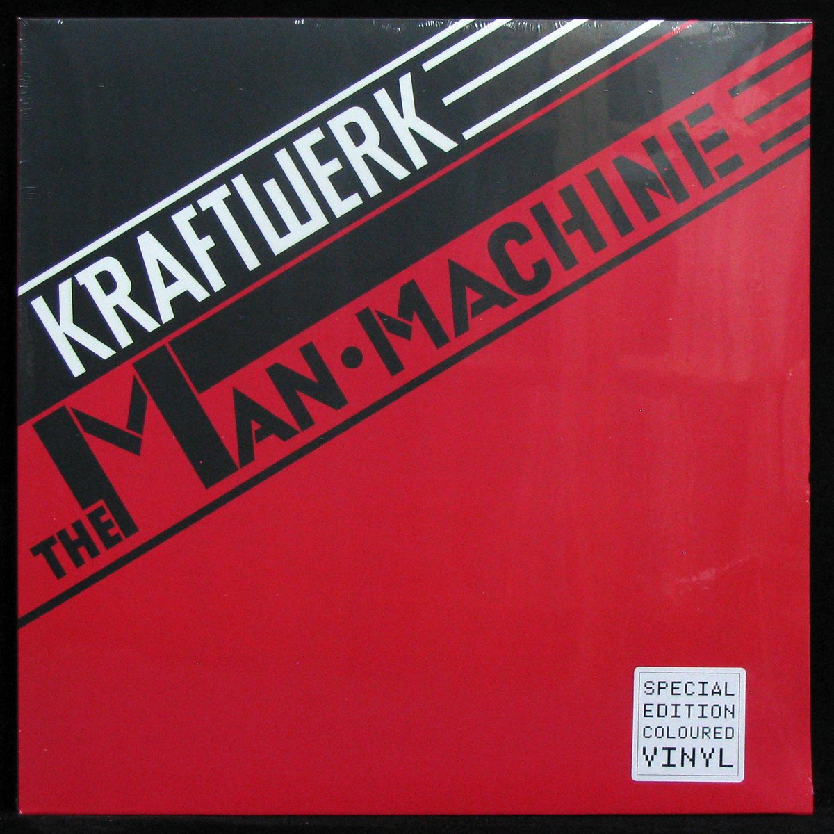 LP Kraftwerk — Man - Machine (coloured vinyl, + book) фото