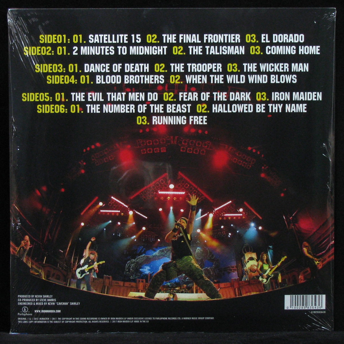 LP Iron Maiden — En Vivo! (3LP) фото 2
