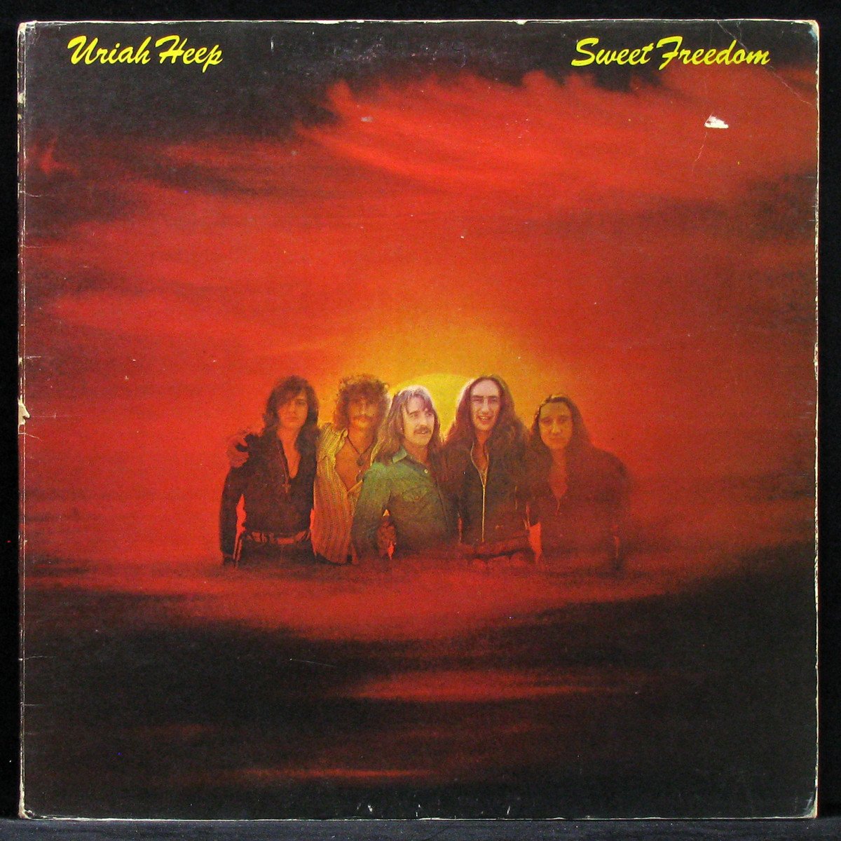 LP Uriah Heep — Sweet Freedom (bookletcover) фото