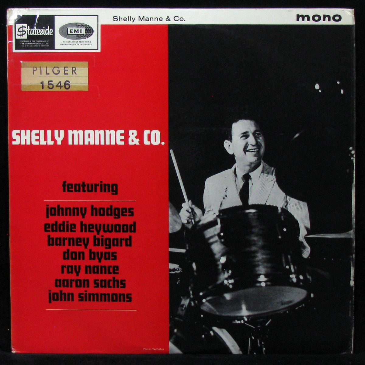 LP Shelly Manne — Shelly Manne & Co. (mono) фото