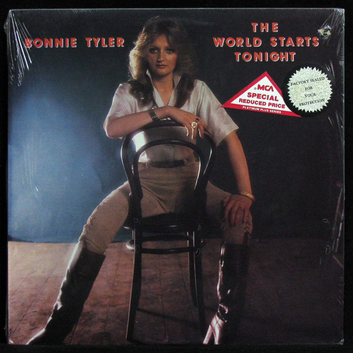 LP Bonnie Tyler — World Starts Tonight фото