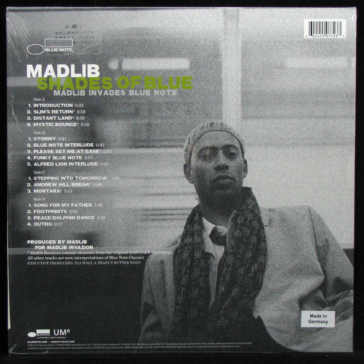 LP Madlib — Shades Of Blue (Madlib Invades Blue Note) (2LP) фото 2