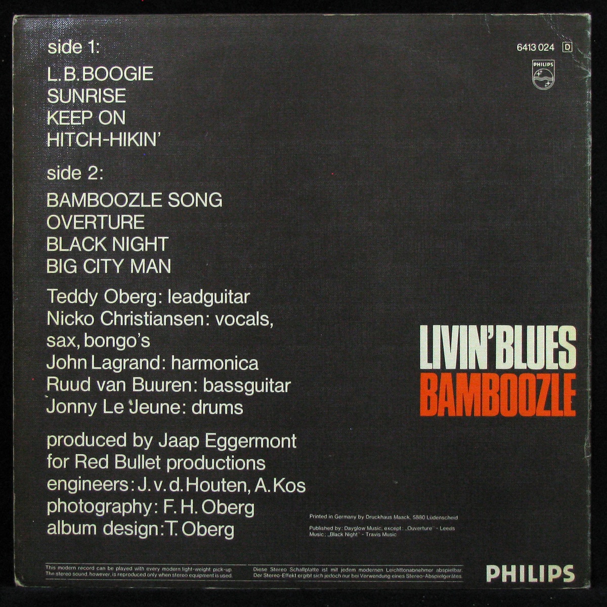 LP Livin' Blues — Bamboozle фото 2