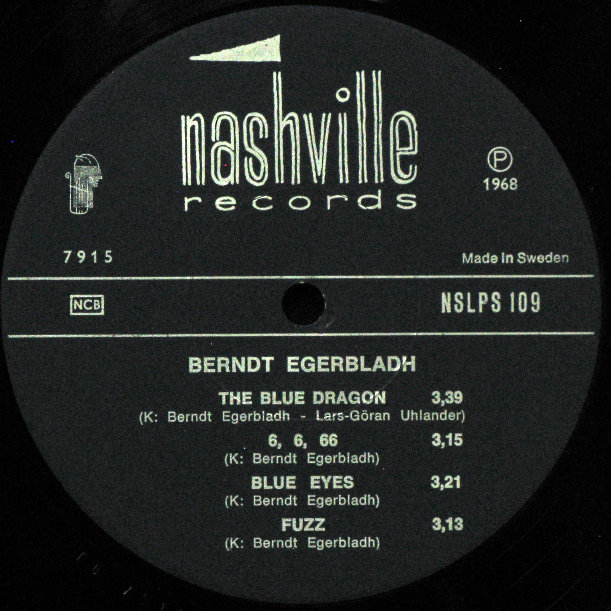 LP Berndt Egerbladh — Plays The Organ With A Swing фото 4