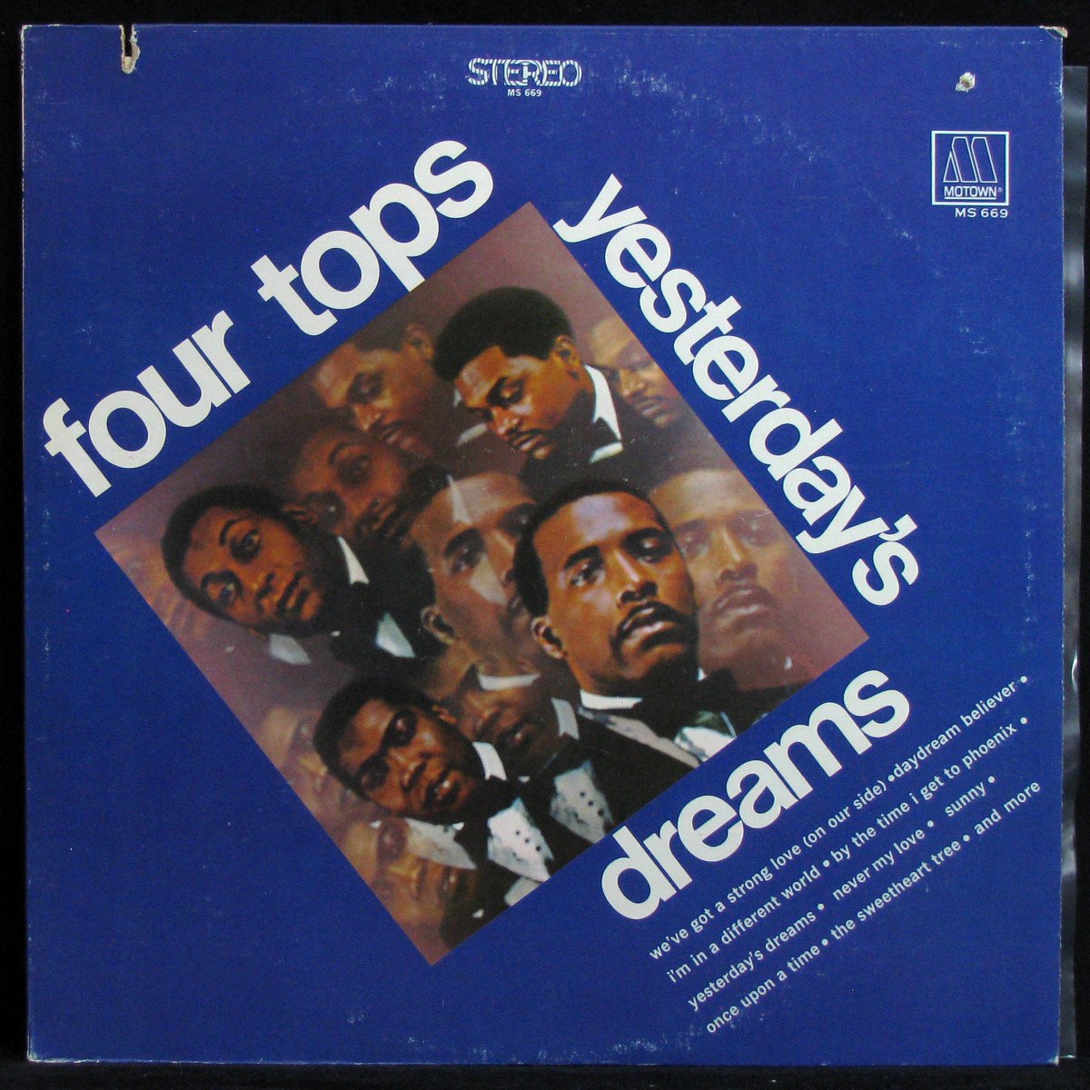 LP Four Tops — Yesterday's Dreams фото