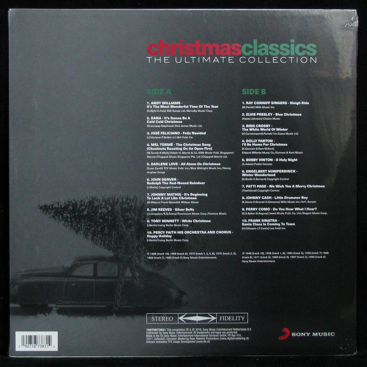 LP V/A — Christmas Classics The Ultimate Collection фото 2