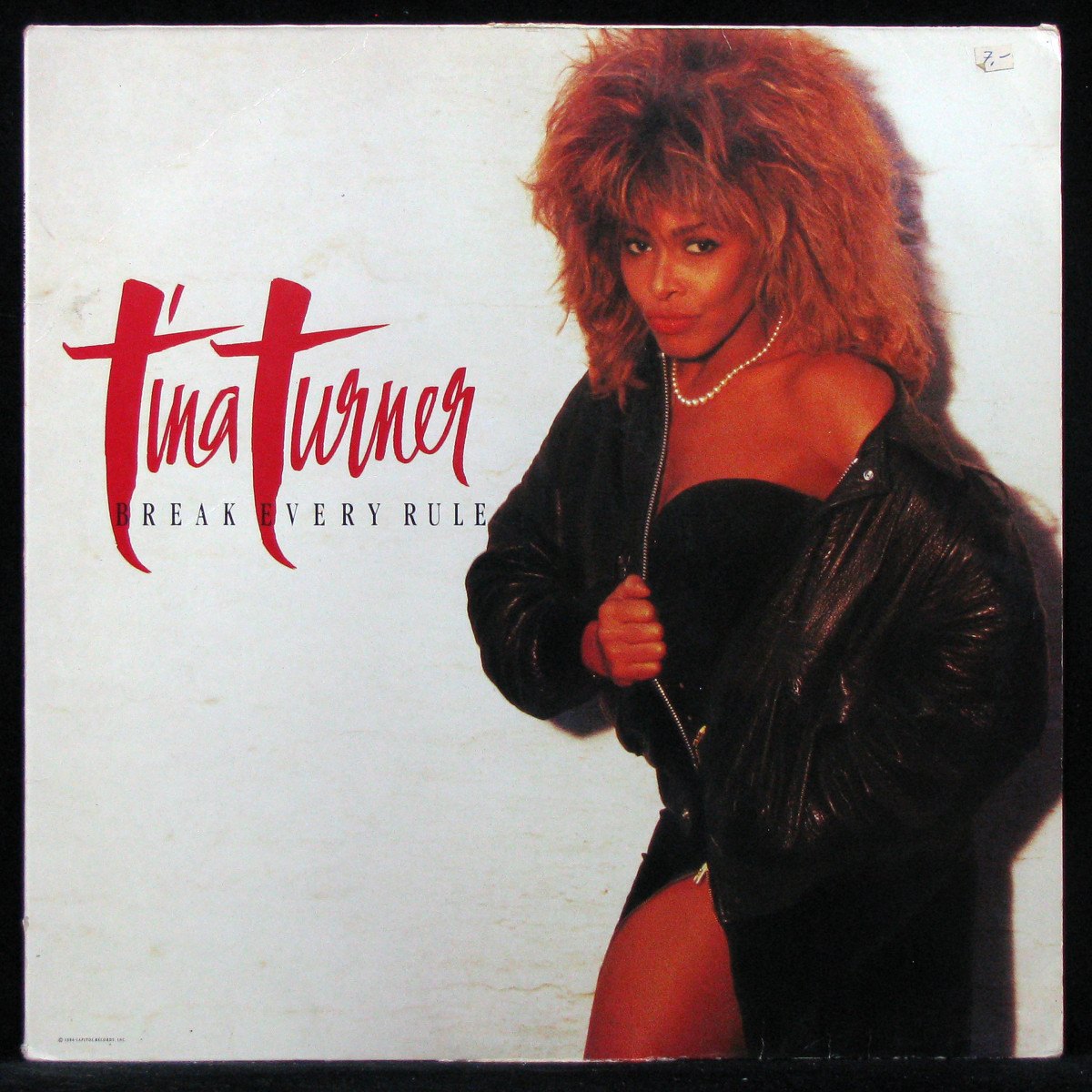 Пластинка Tina Turner - Break Every Rule, 1986, EX/EX, арт. 326347