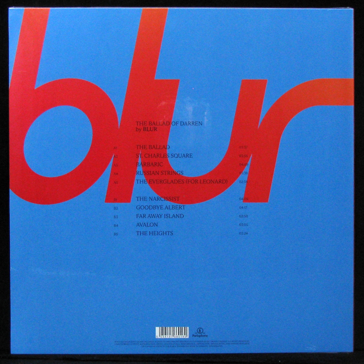 LP Blur — Ballad Of Darren фото 2