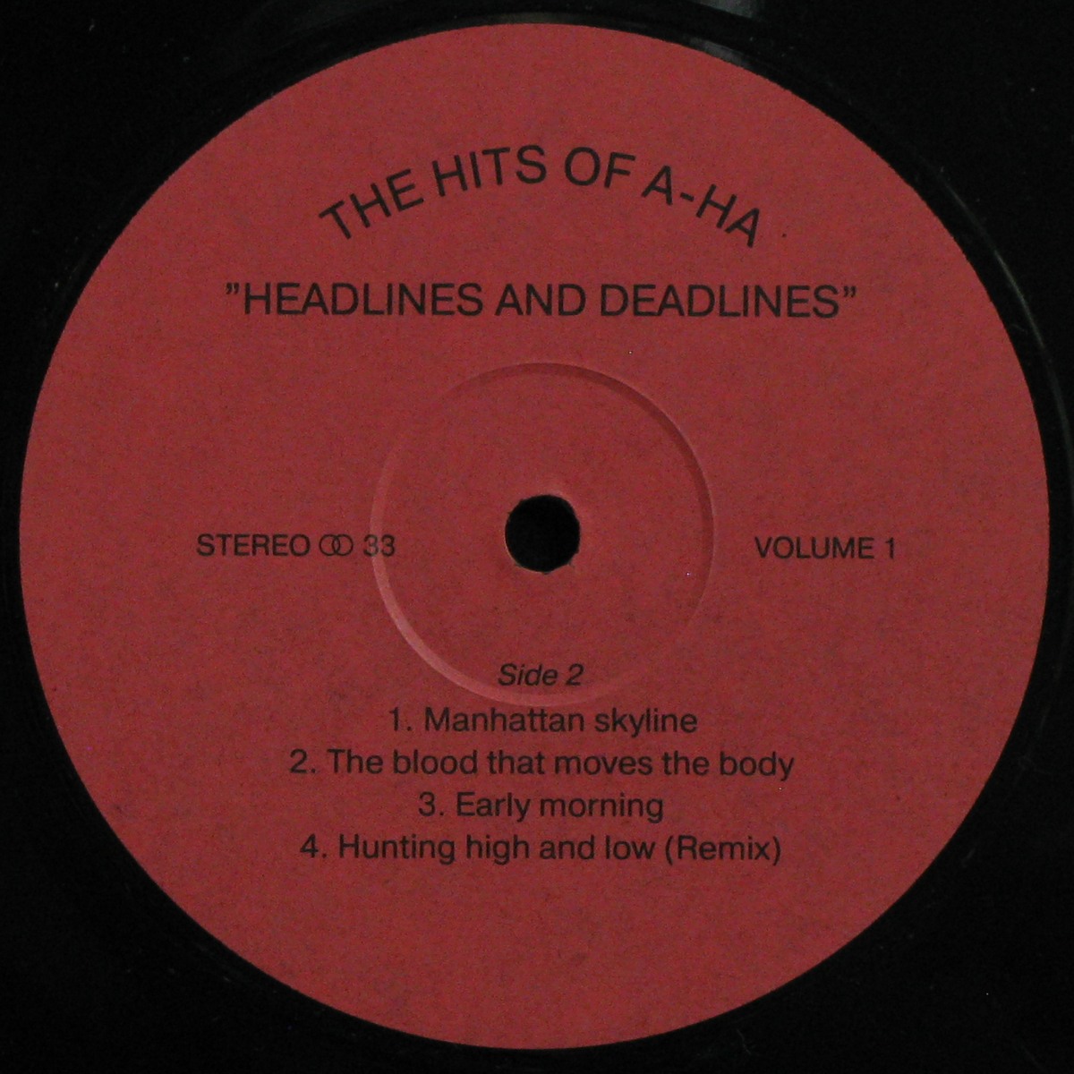 LP A-ha — Headlines And Deadlines: The Hits Of A-Ha - 1 фото 3
