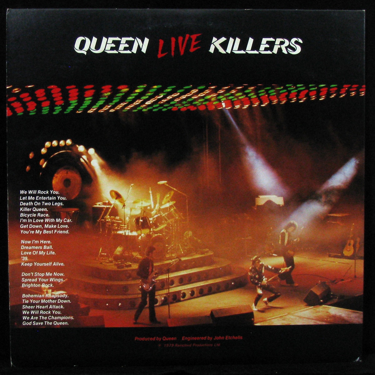 LP Queen — Live Killers (2LP, coloured vinyl) фото 2