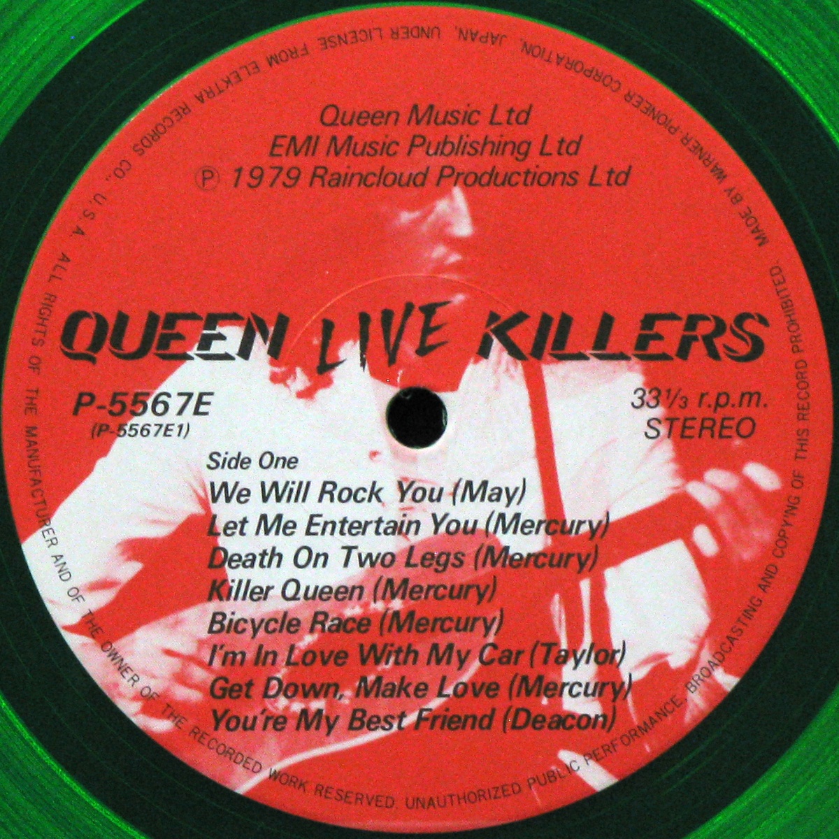 LP Queen — Live Killers (2LP, coloured vinyl) фото 3