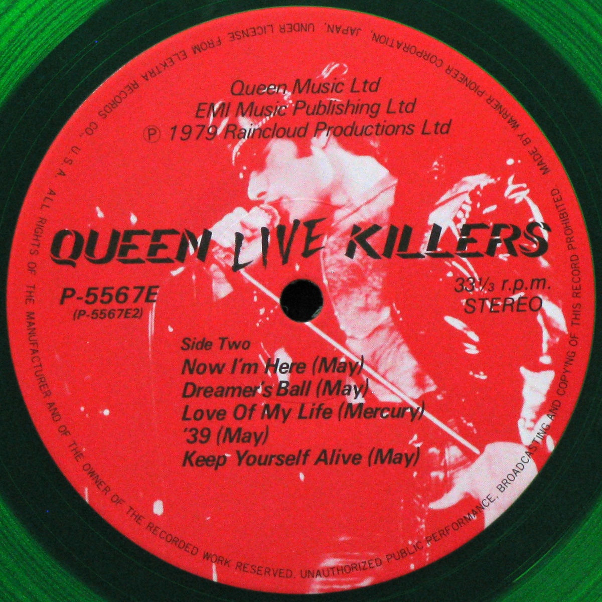 LP Queen — Live Killers (2LP, coloured vinyl) фото 4