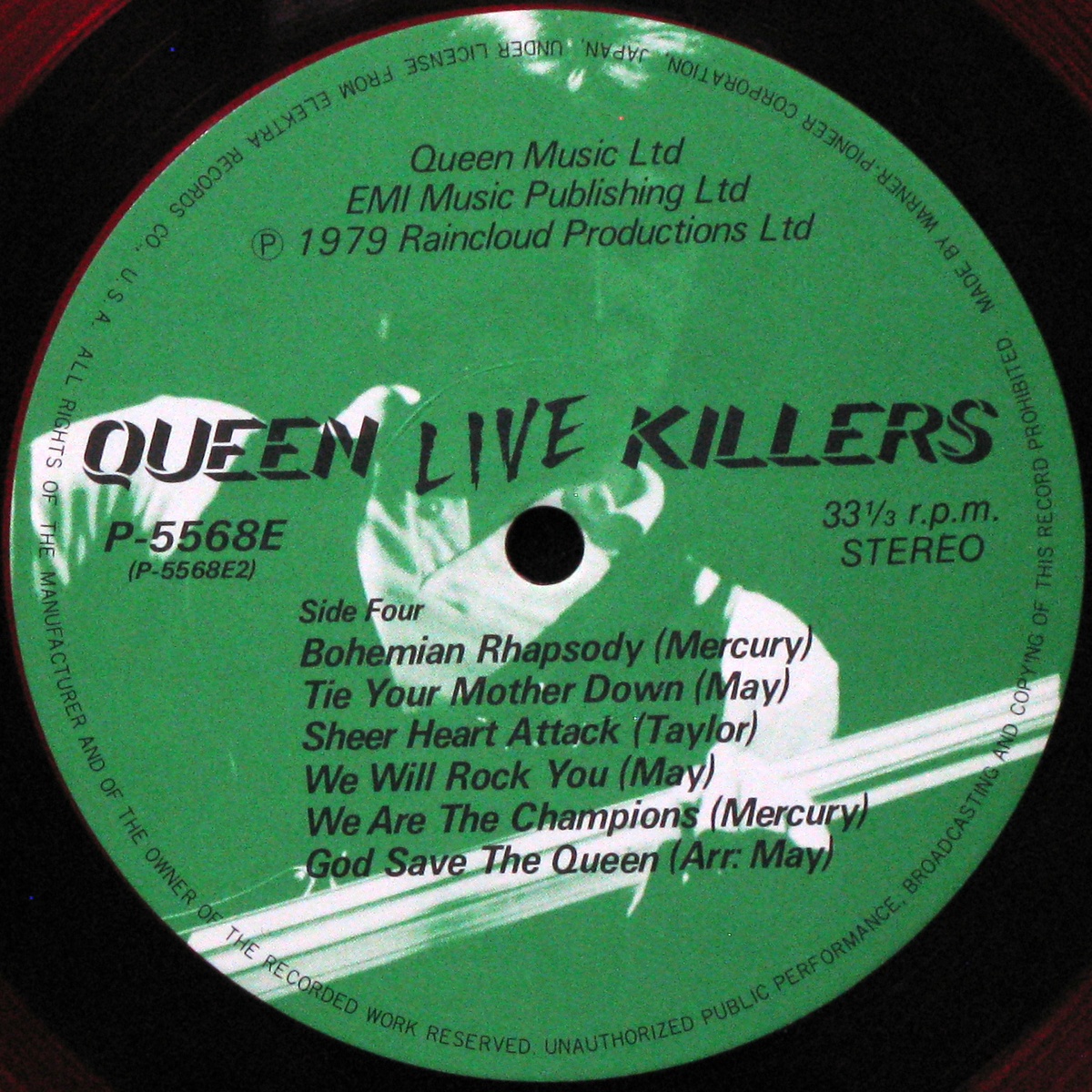 LP Queen — Live Killers (2LP, coloured vinyl) фото 6