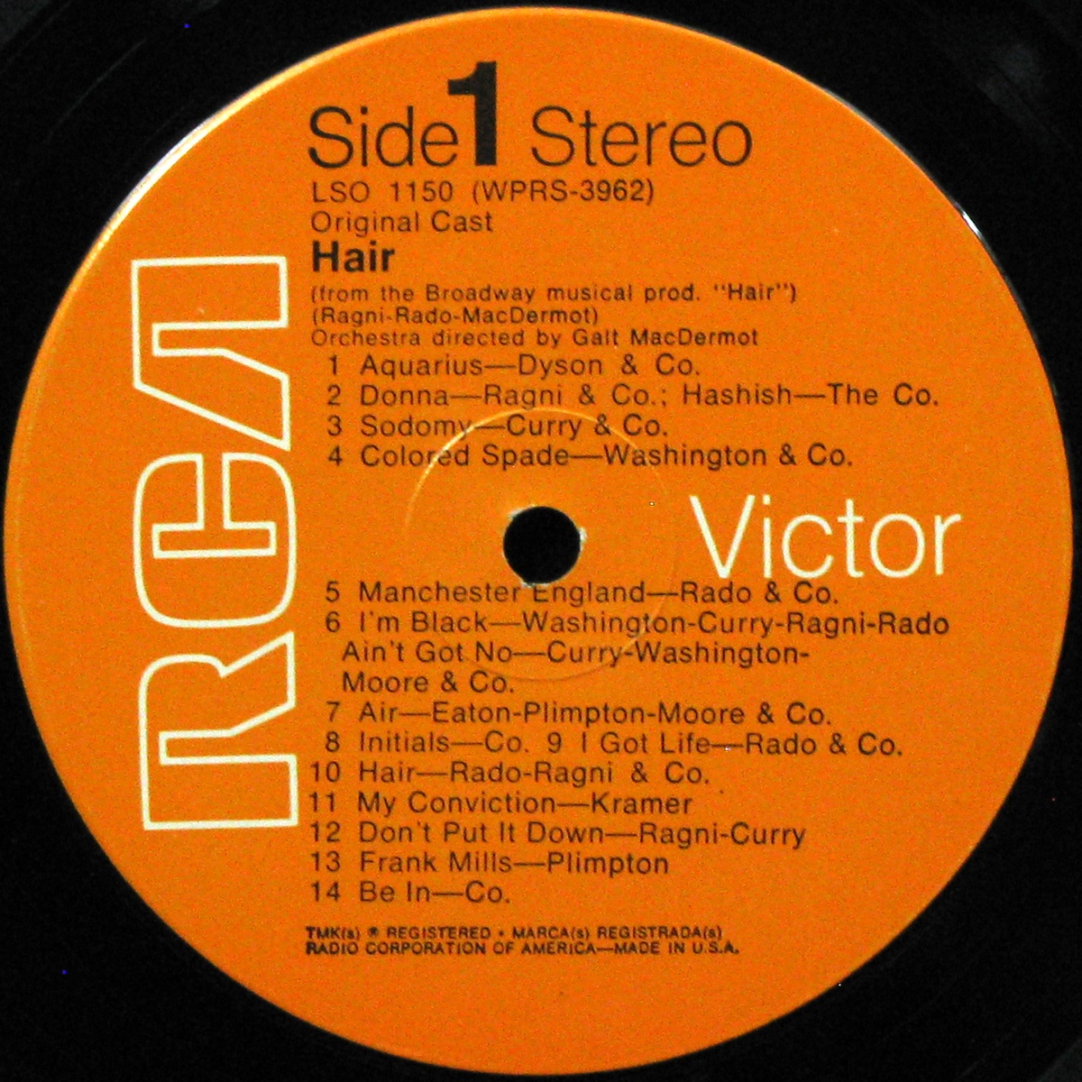 LP V/A — Hair - The American Tribal Love-Rock Musical фото 2