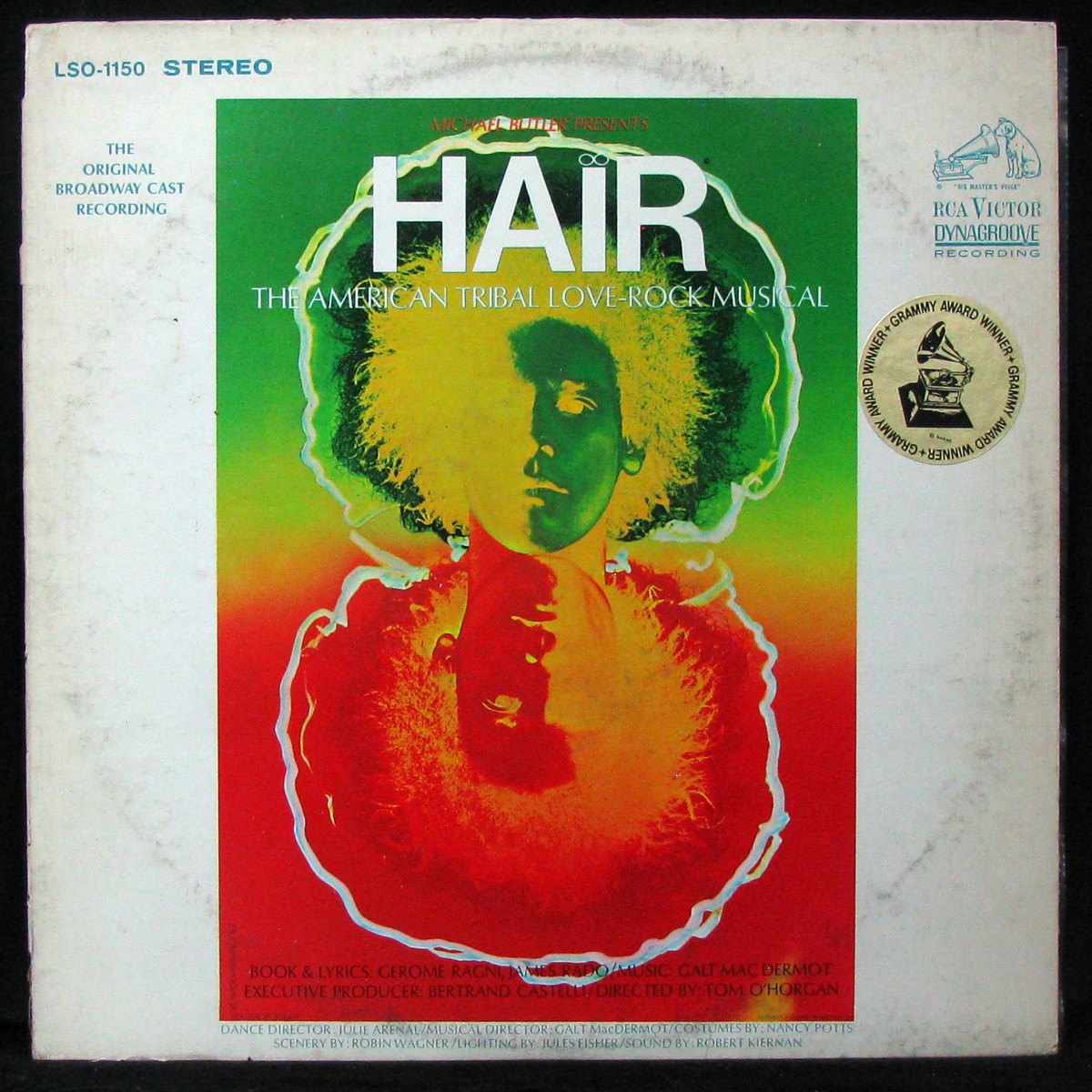 LP V/A — Hair - The American Tribal Love-Rock Musical фото