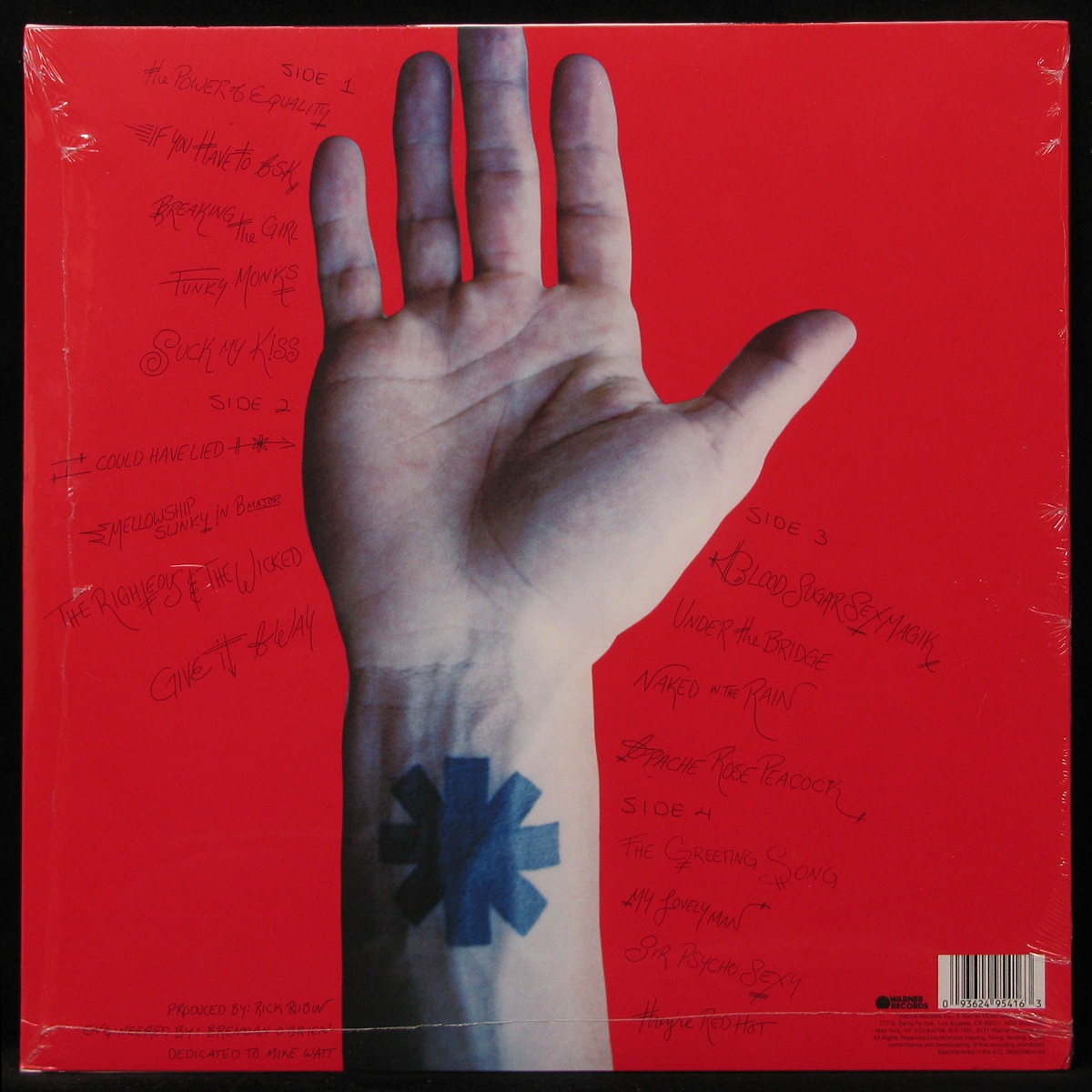 LP Red Hot Chili Peppers — Blood, Sugar, Sex, Magik (2LP) фото 2
