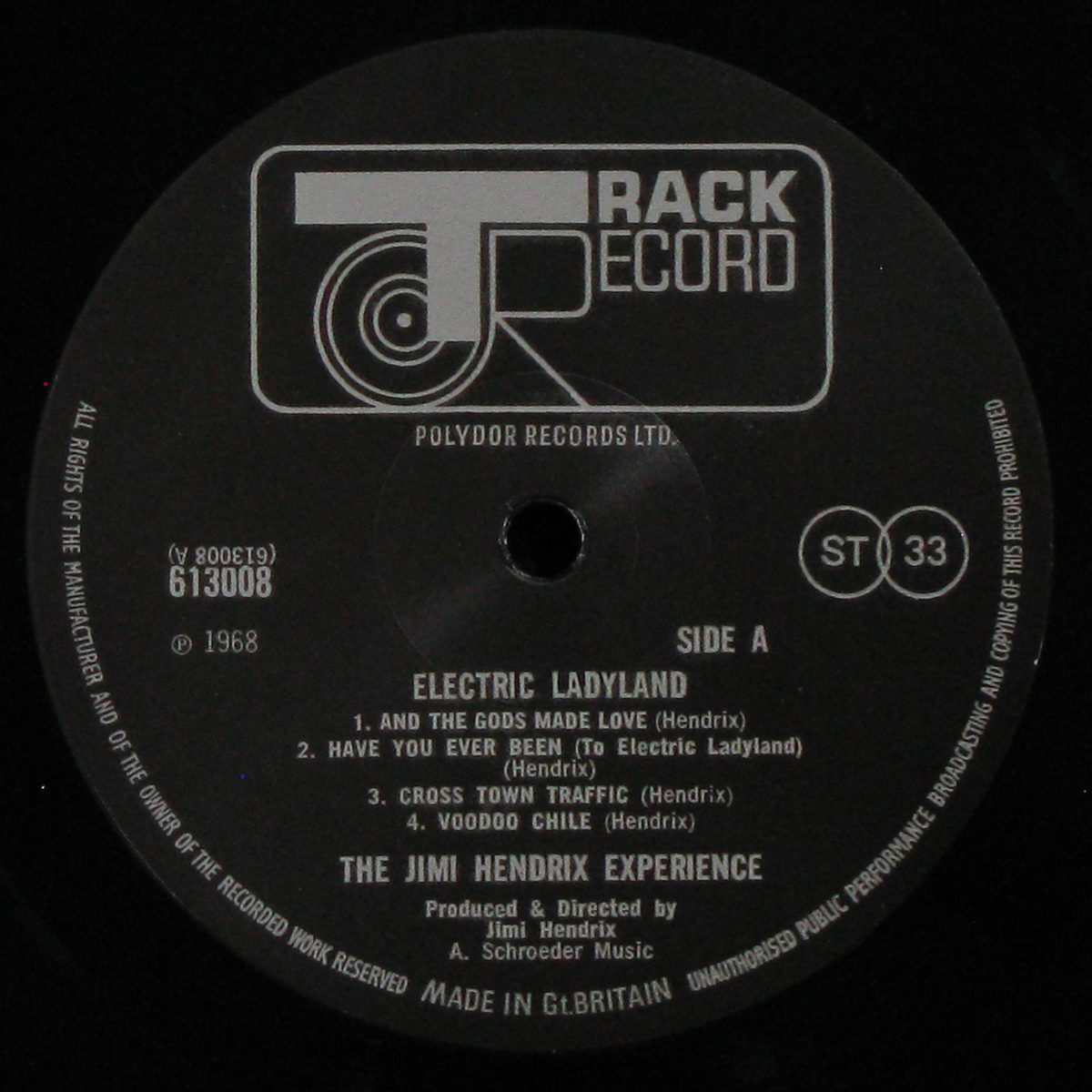 LP Jimi Hendrix Experience — Electric Ladyland (2LP) фото 4