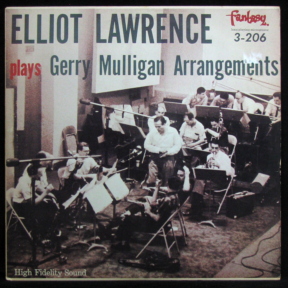 LP Elliot Lawrence Band — Plays Gerry Mulligan Arrangements фото