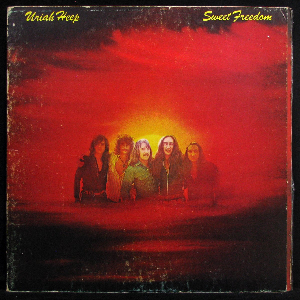 LP Uriah Heep — Sweet Freedom (bookletcover) фото