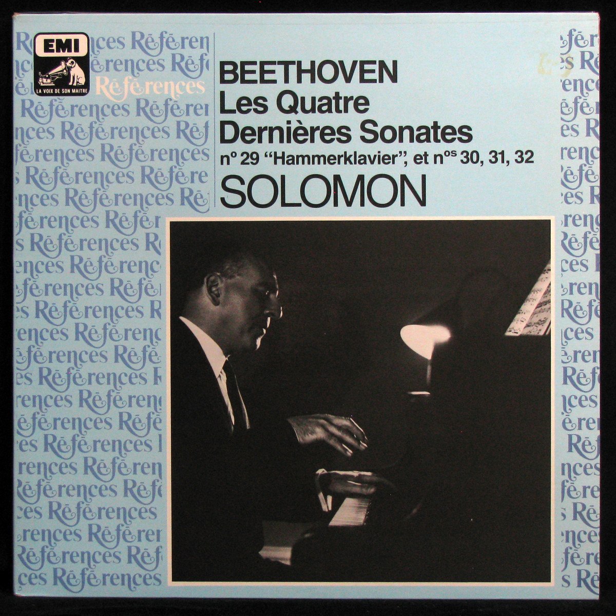 LP Solomon Cutner — Beethoven: Les Quatre Dernieres Sonates N 29, 30, 31, 32 (2LP) фото